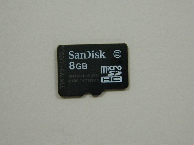 8GB Micro SD Memory Card
